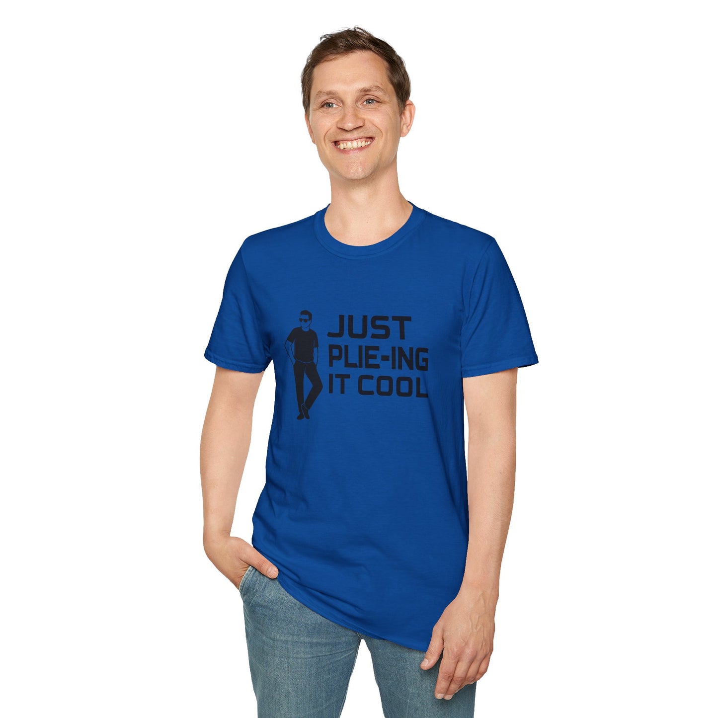 Plie-ing It Cool Dance Dad T-Shirt