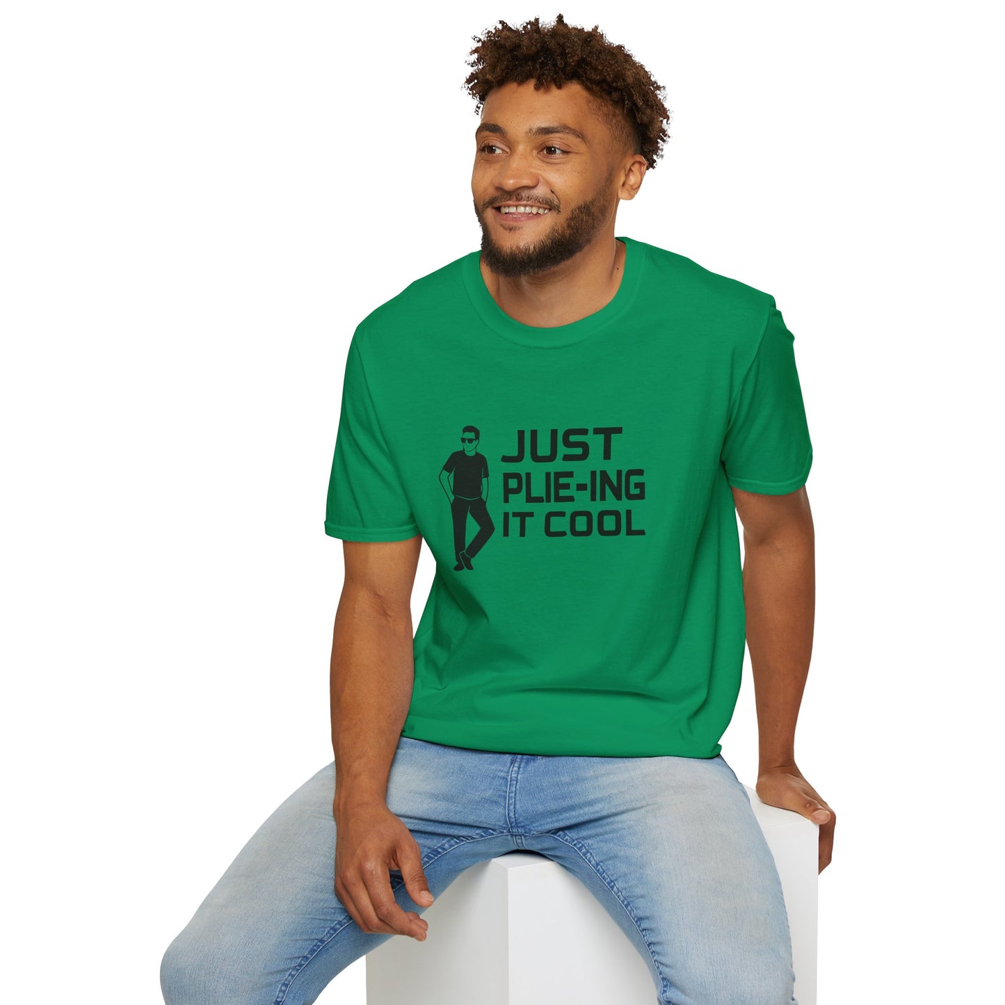 Plie-ing It Cool Dance Dad T-Shirt