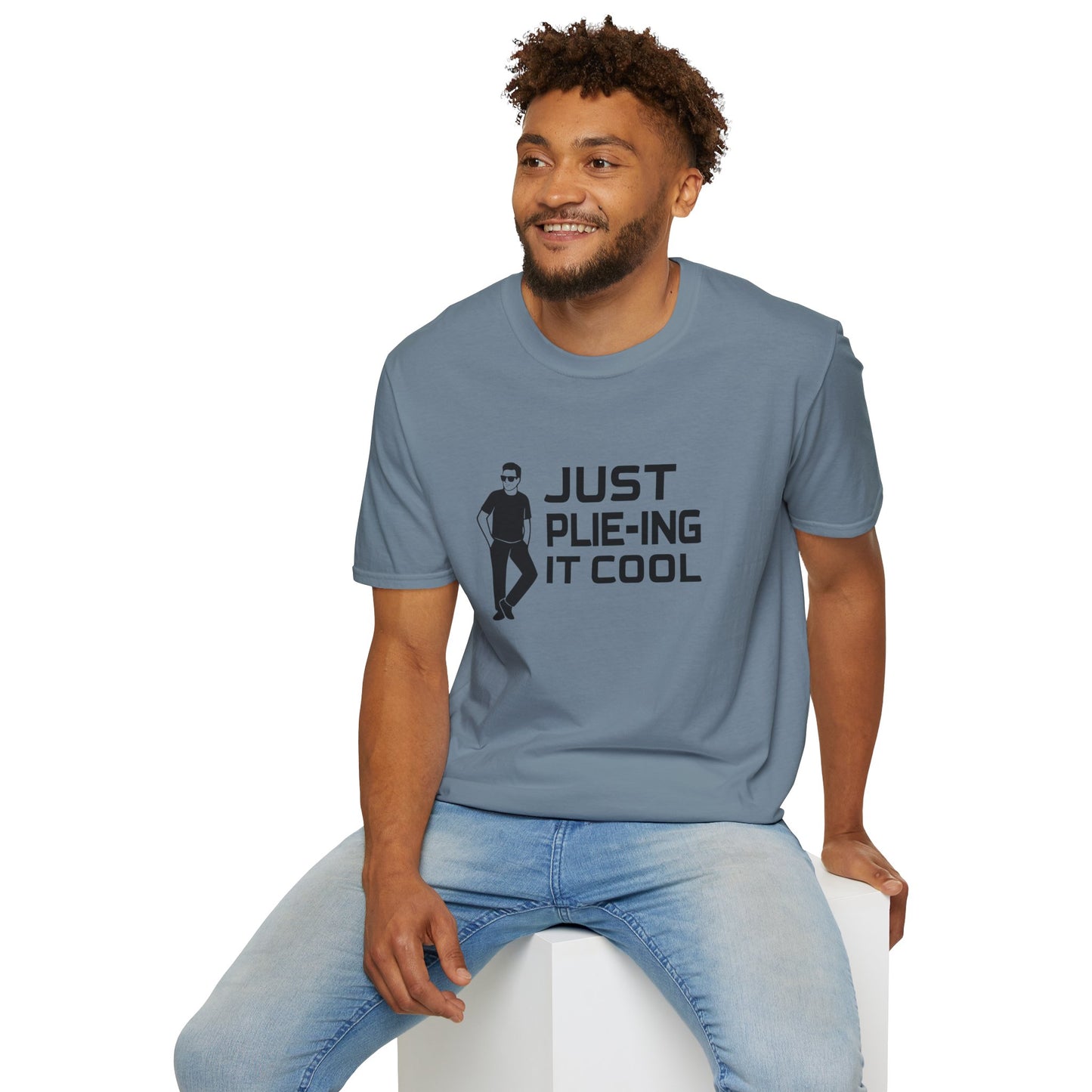 Plie-ing It Cool Dance Dad T-Shirt