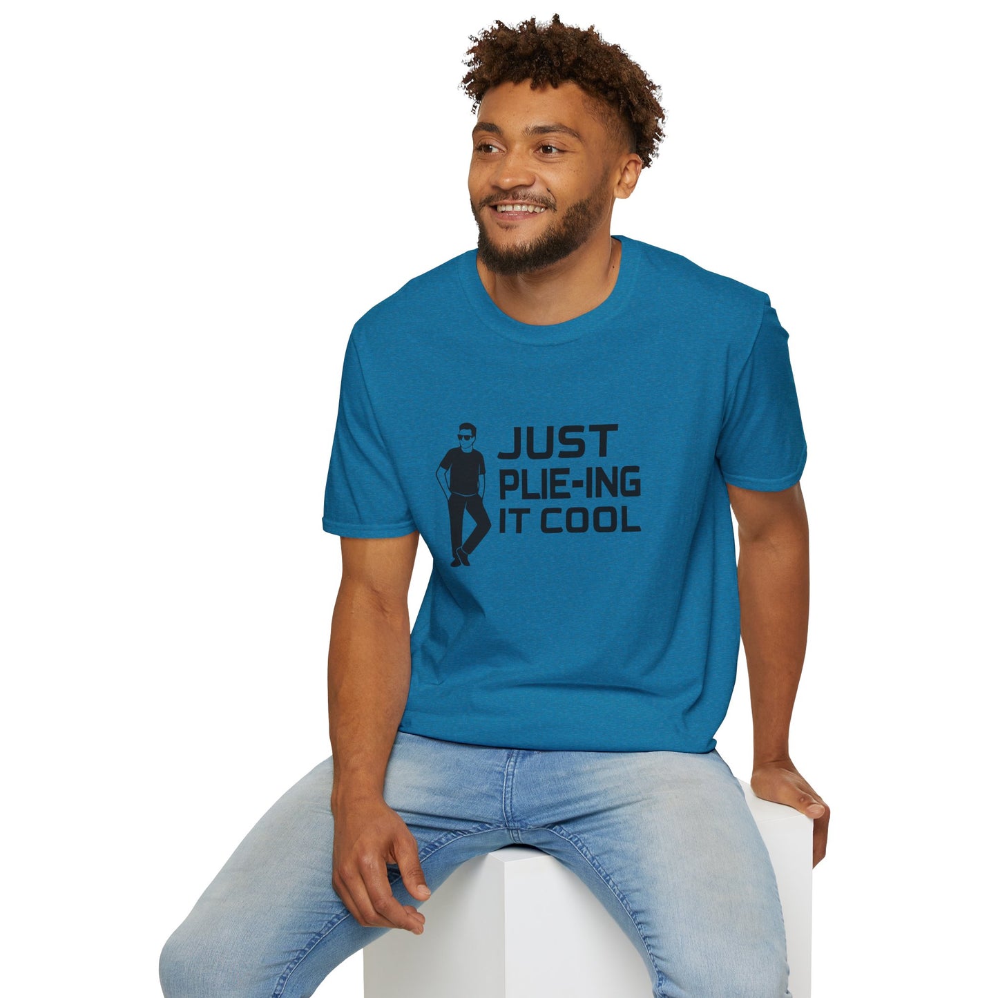 Plie-ing It Cool Dance Dad T-Shirt
