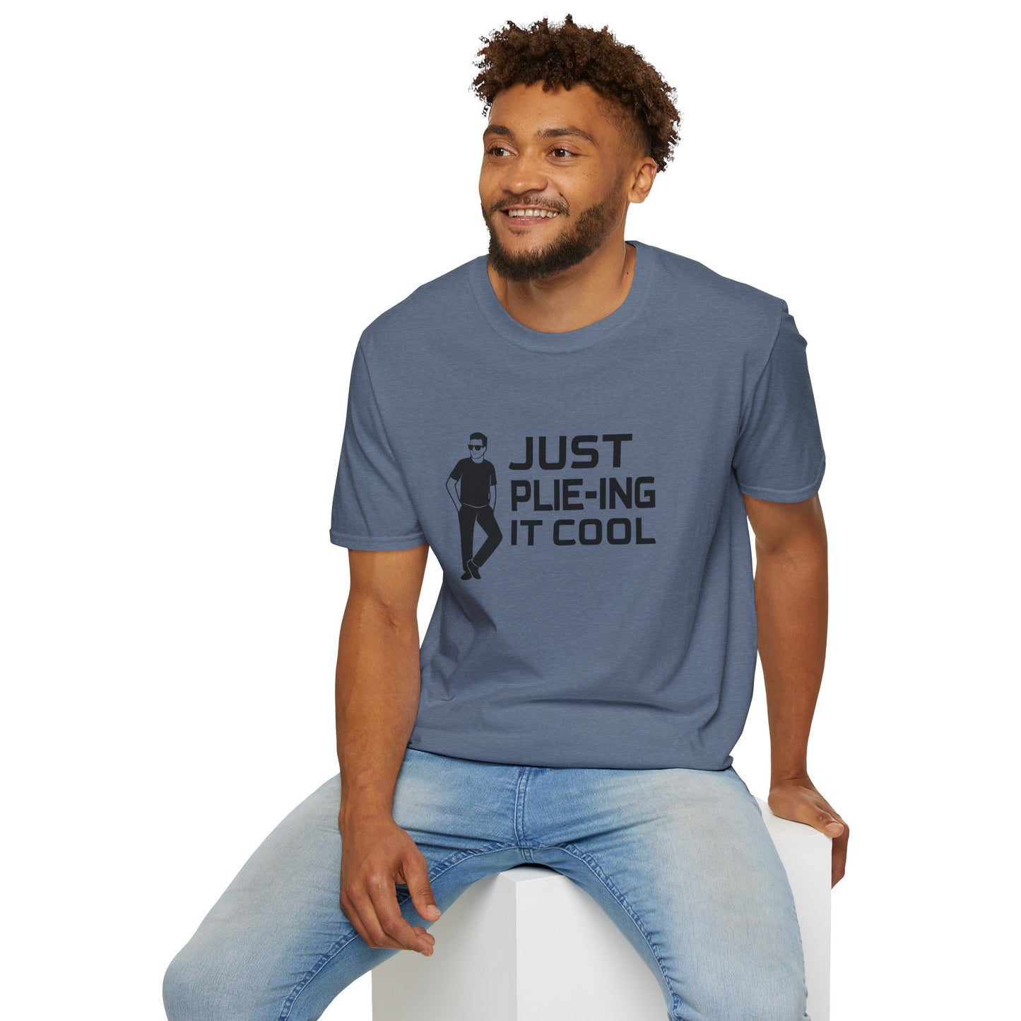 Plie-ing It Cool Dance Dad T-Shirt