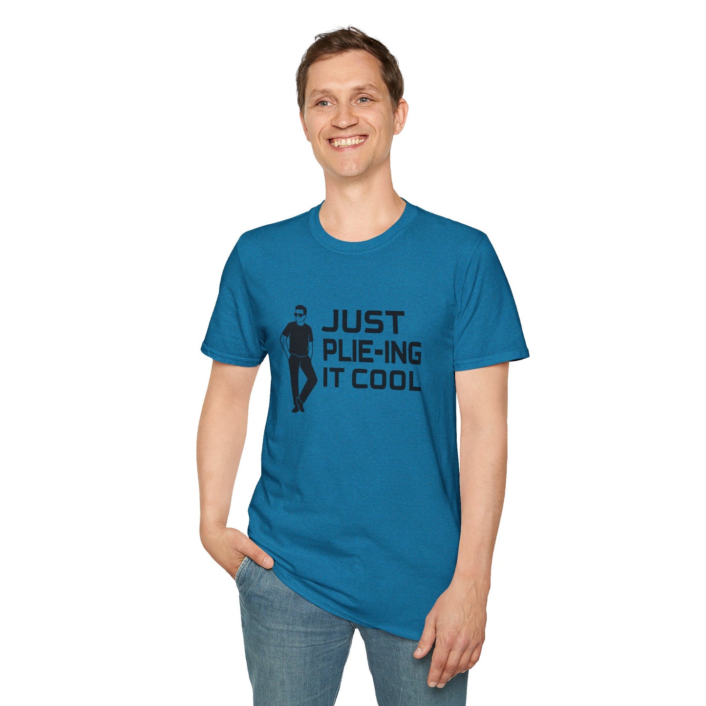Plie-ing It Cool Dance Dad T-Shirt
