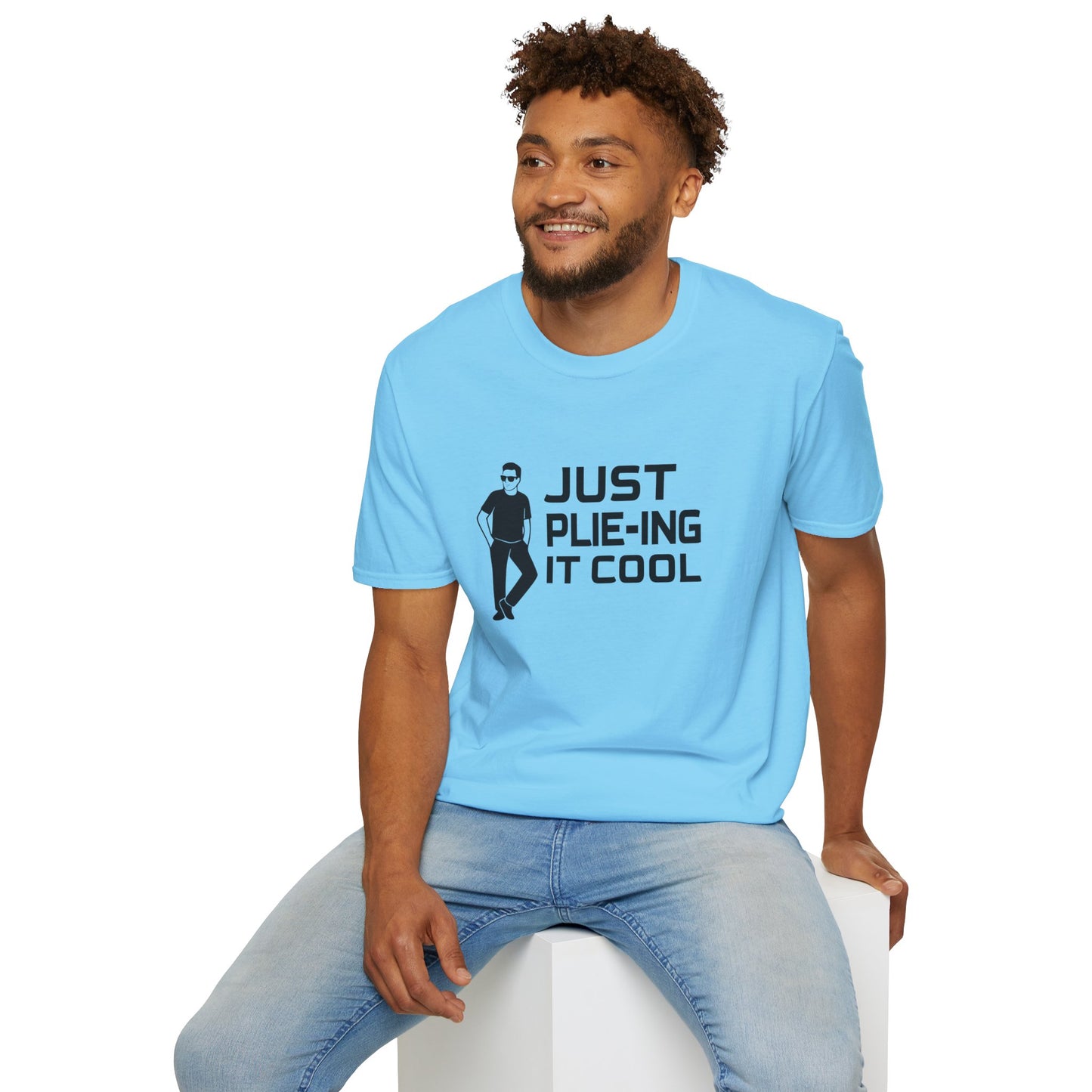 Plie-ing It Cool Dance Dad T-Shirt