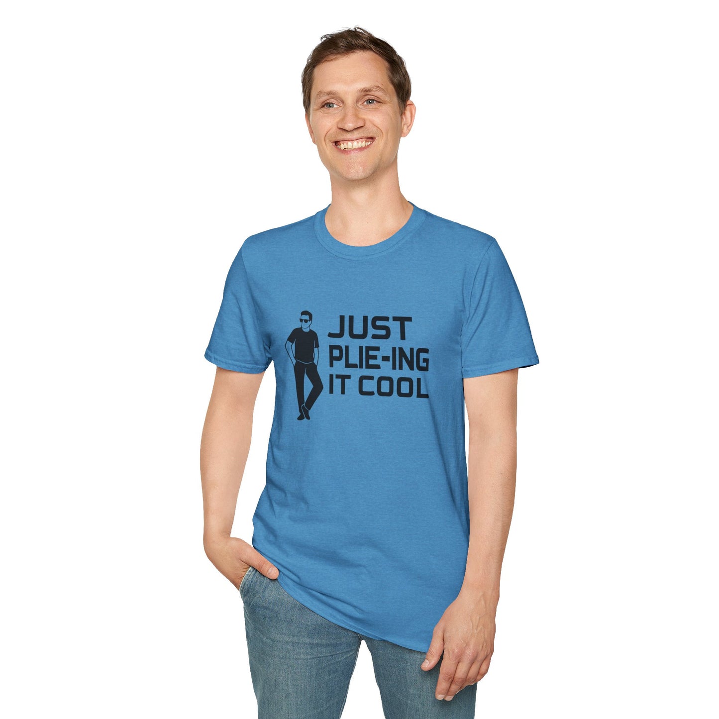 Plie-ing It Cool Dance Dad T-Shirt