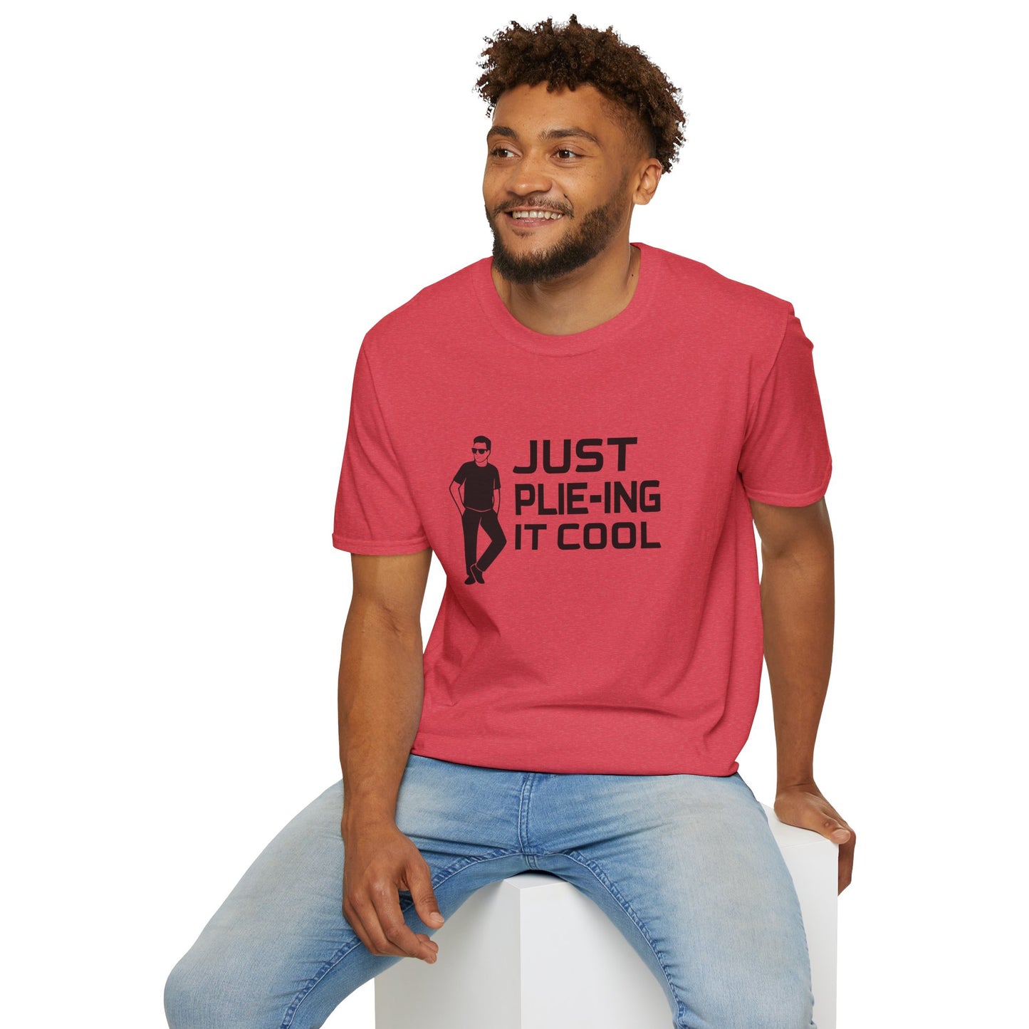 Plie-ing It Cool Dance Dad T-Shirt