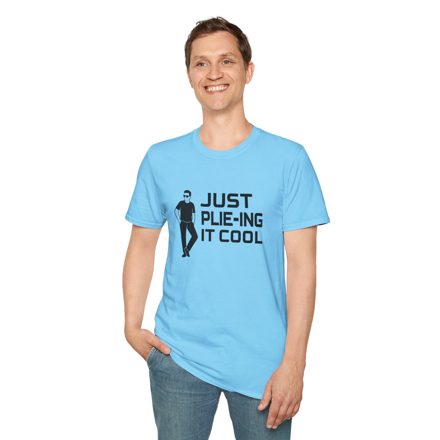 Plie-ing It Cool Dance Dad T-Shirt