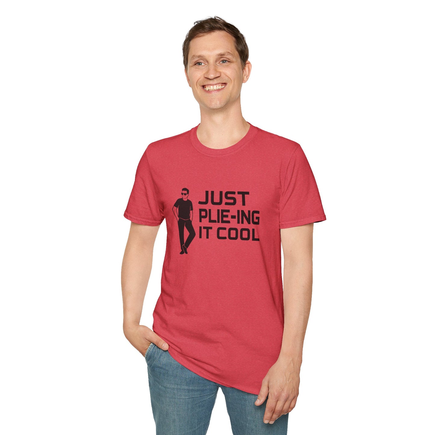 Plie-ing It Cool Dance Dad T-Shirt