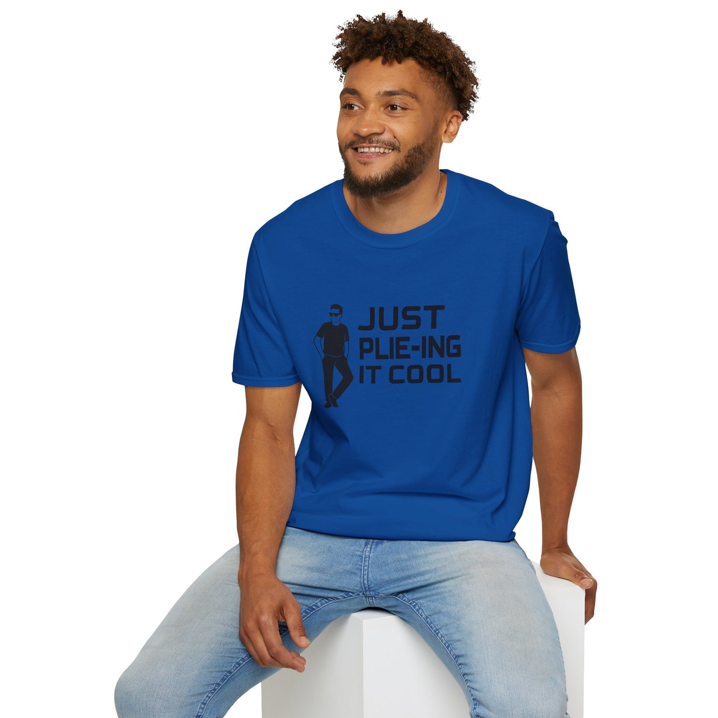 Plie-ing It Cool Dance Dad T-Shirt