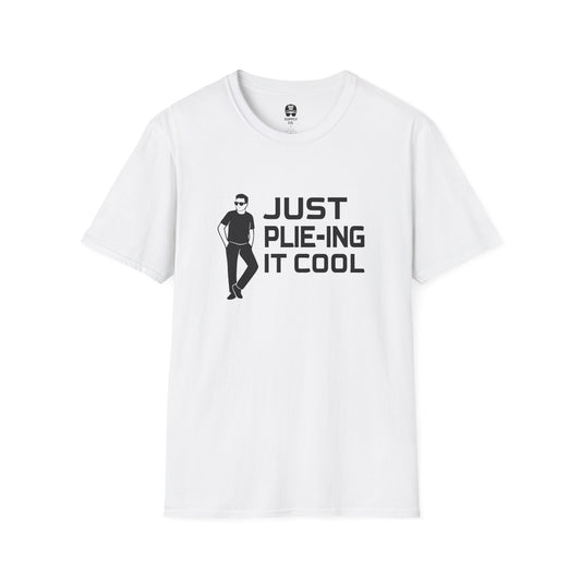 Plie-ing It Cool Dance Dad T-Shirt