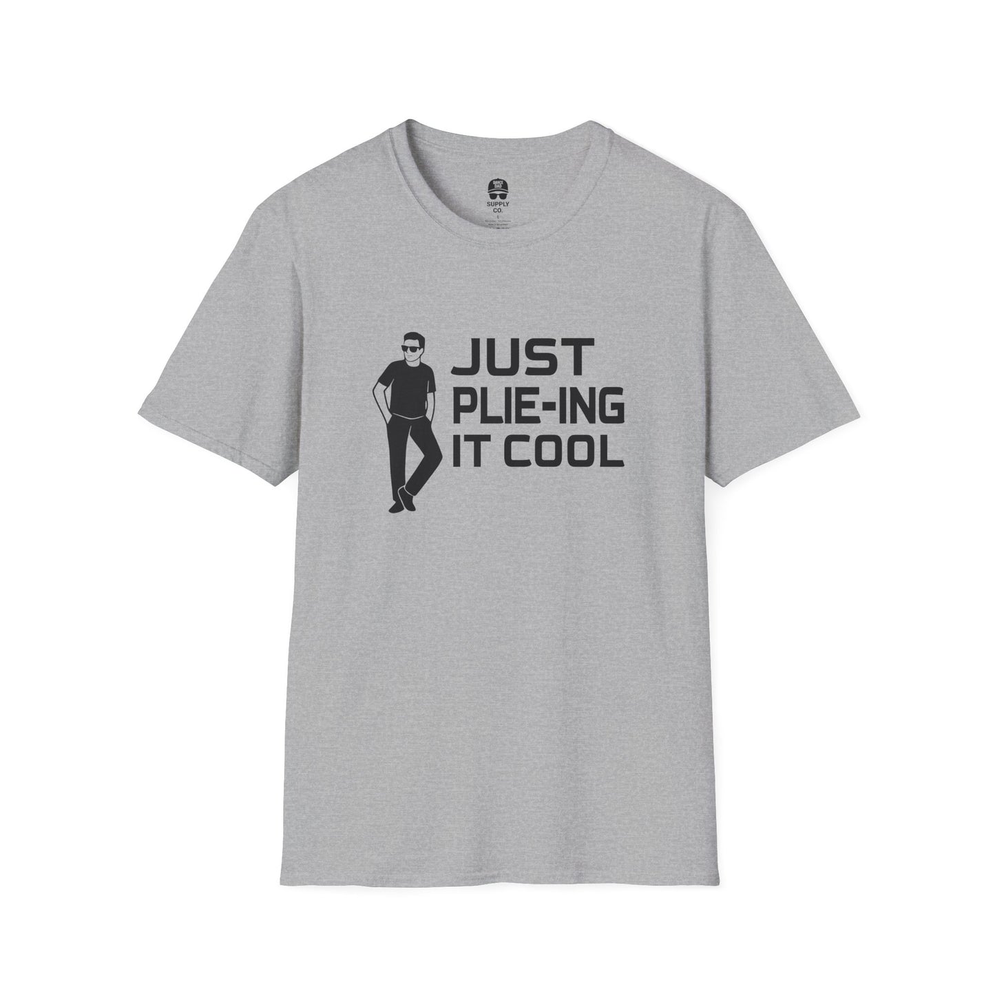 Plie-ing It Cool Dance Dad T-Shirt