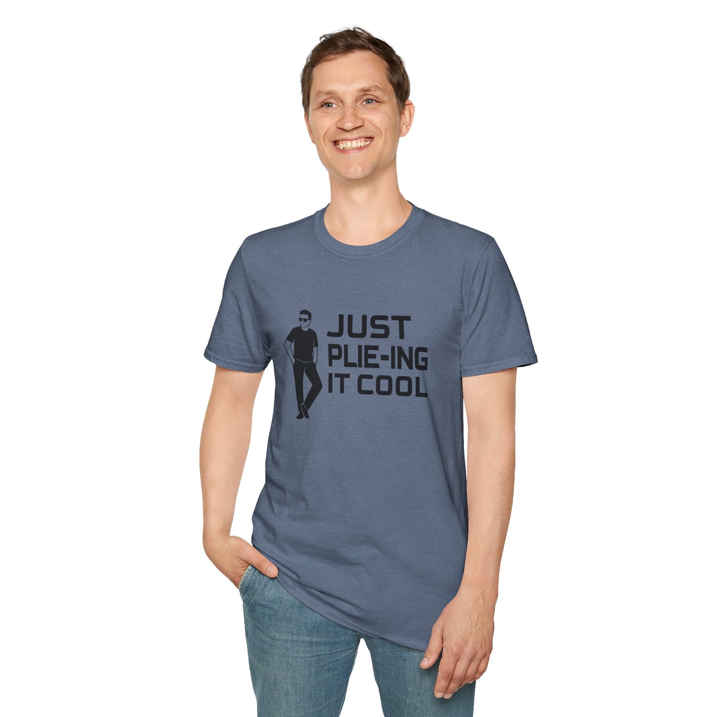 Plie-ing It Cool Dance Dad T-Shirt